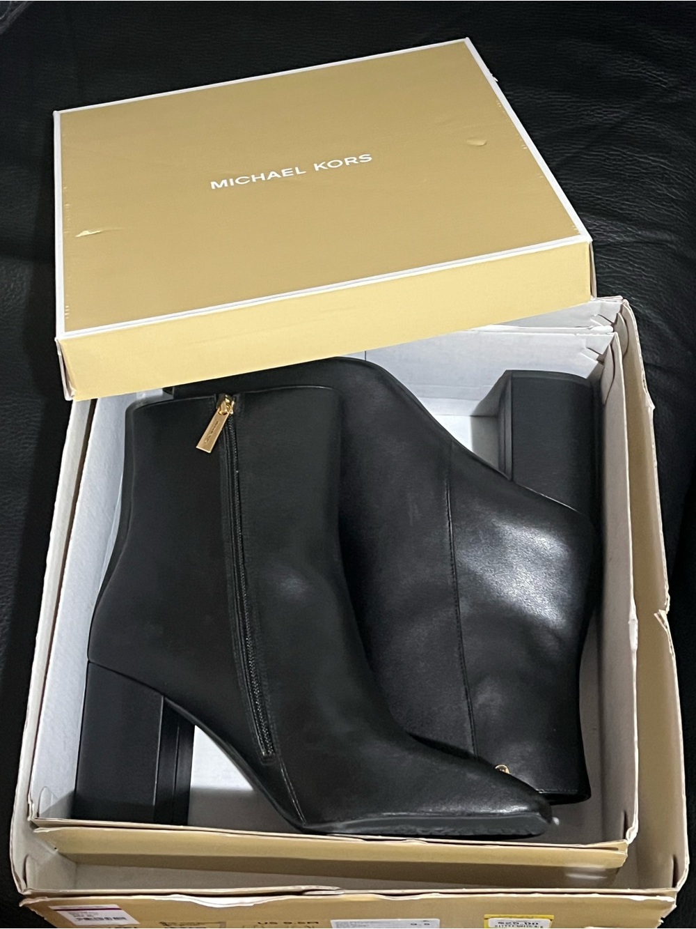 Michael Kors Black Hazel Flex Bootie – Size 9.5